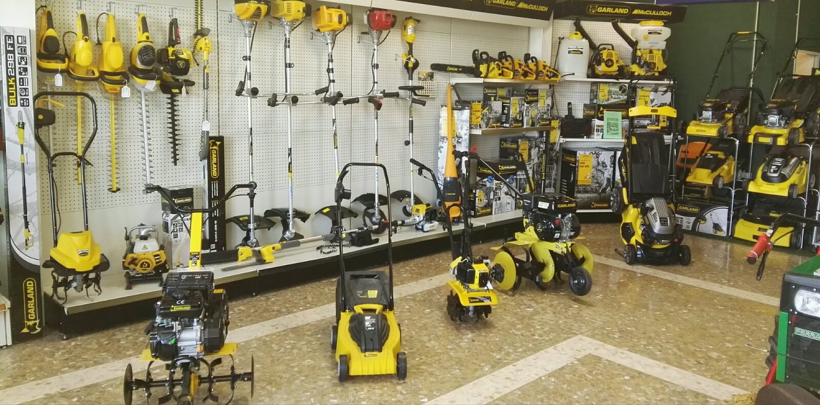 Exposición de maquinaria