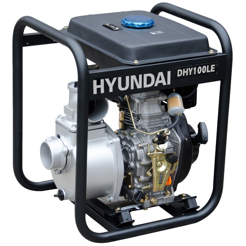 MOTOBOMBA HYUNDAI DIESEL - 4" Eléctrica