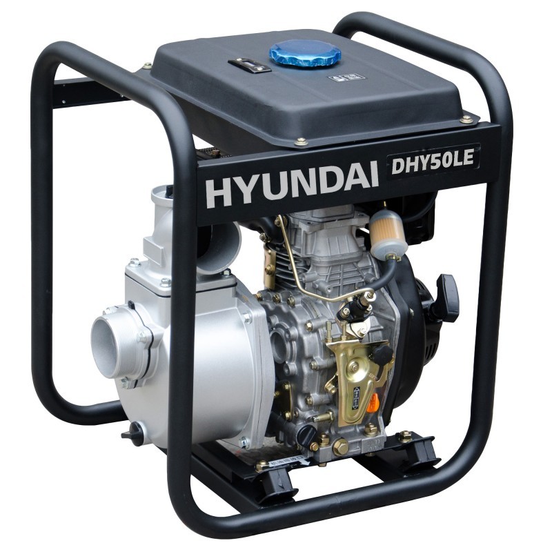 MOTOBOMBA HYUNDAI DIESEL - 2" Eléctrica