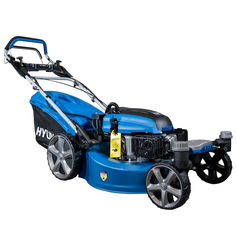 CORTACESPED HYUNDAI AUTOPROPULSADO GIRO CERO DE 51 cm. Arranque Eléctrico