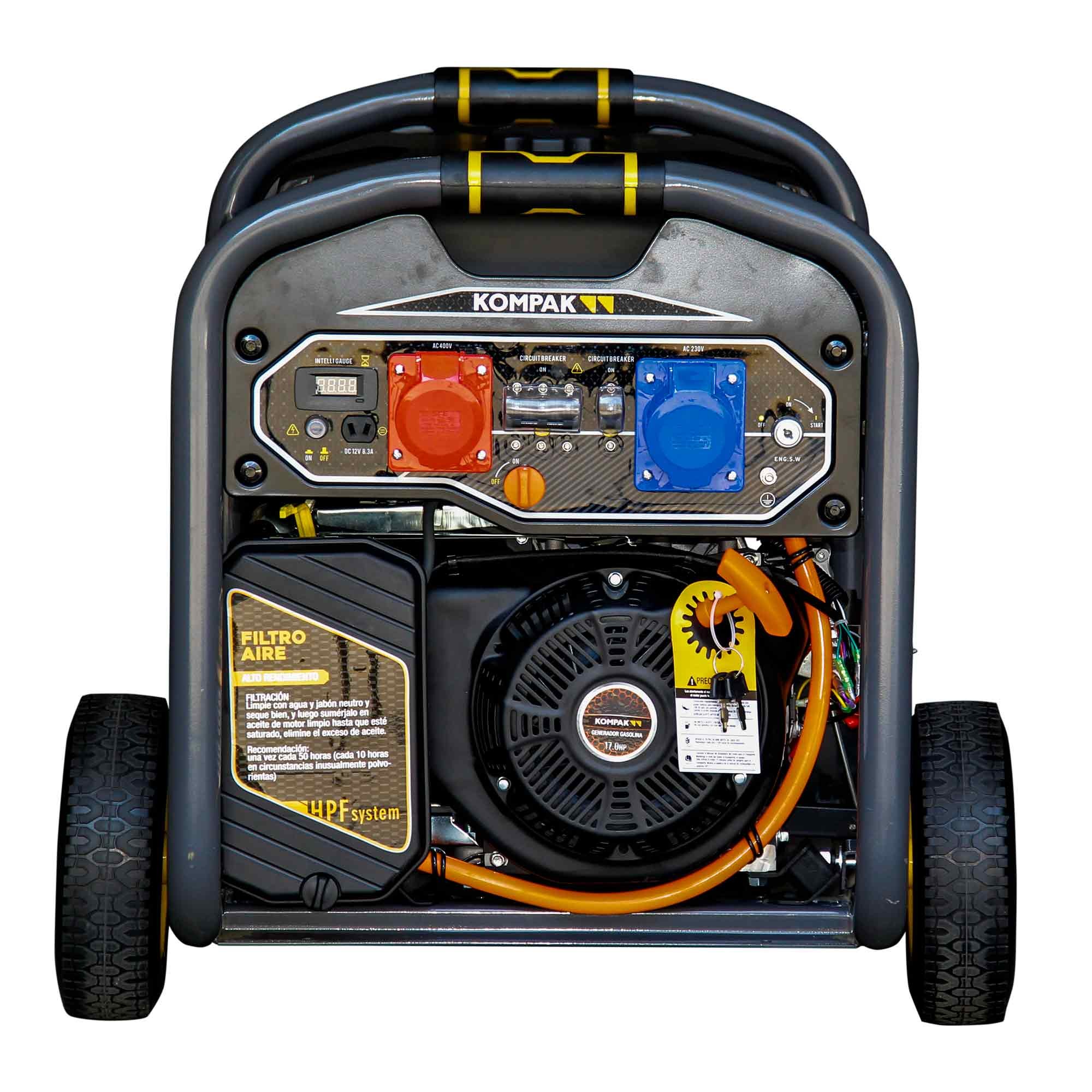 GENERADOR KOMPAK GASOLINA FULL POWER - DUAL FUEL