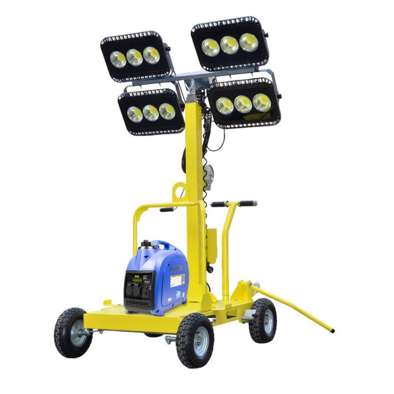 TORRE DE LUZ LED 800w (4x200)